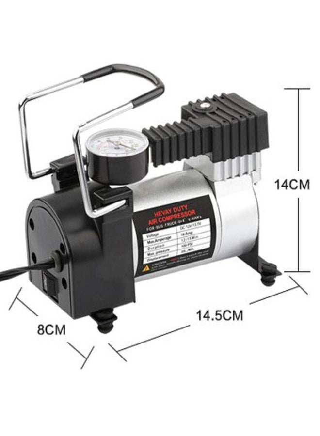 OSALIA Heavy Duty Air Compressor 12V DC Portable Air Inflator Pump, 10A High Power, 965KPA / 140 PSI, Car Tyre Inflator for SUV, Sedan, Motorcycle & Bicycle with Fast Inflation - Image 3